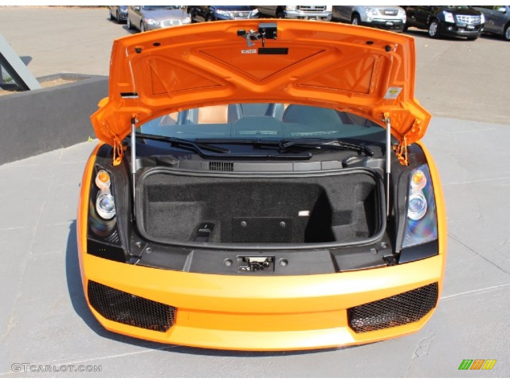 2007 Gallardo Spyder E-Gear - Arancio Borealis (Orange) / Nero Perseus/Arancio Leonis photo #33