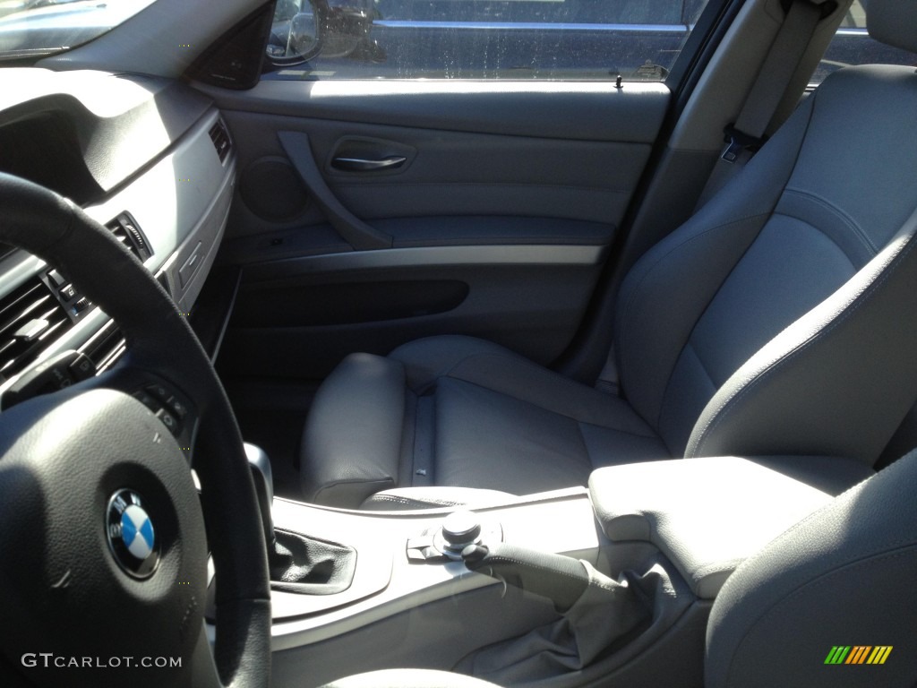 2011 3 Series 335d Sedan - Space Gray Metallic / Black photo #4