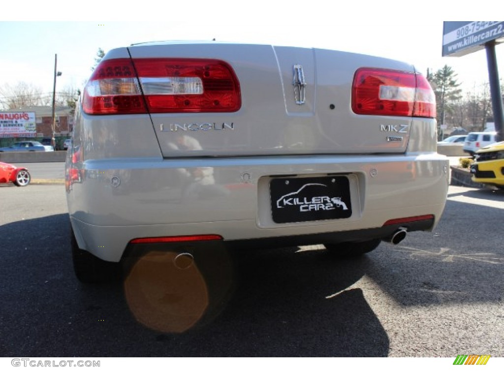 2008 MKZ AWD Sedan - White Suede / Sand photo #34