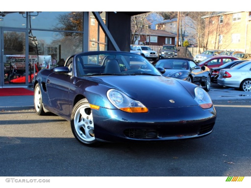 1999 Boxster  - Ocean Blue Metallic / Black photo #1