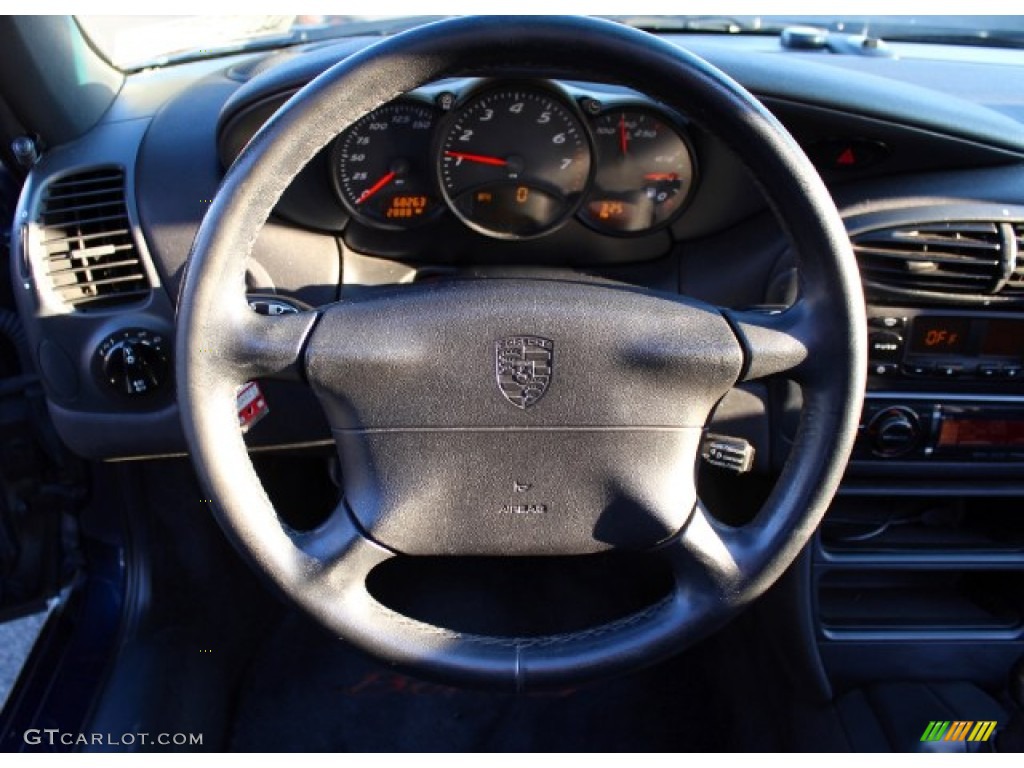 1999 Boxster  - Ocean Blue Metallic / Black photo #13