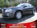 2014 Granite Crystal Metallic Dodge Avenger SE  photo #1