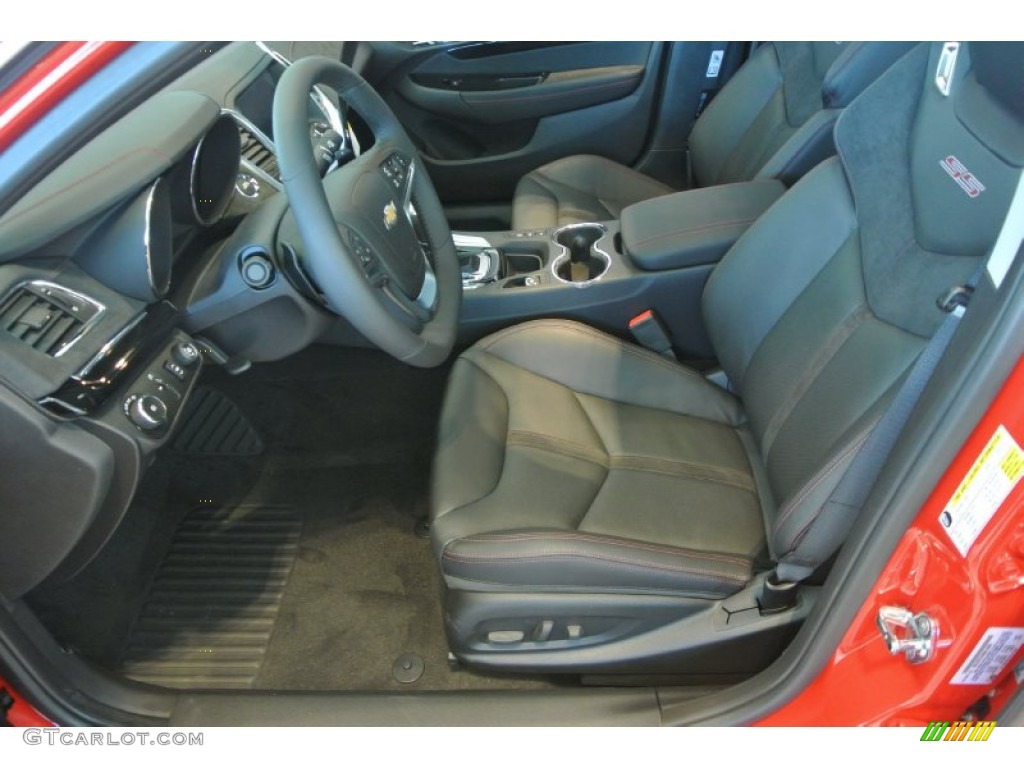 Jet Black Interior 2014 Chevrolet SS Sedan Photo #88854277