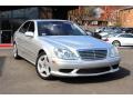 Brilliant Silver Metallic 2005 Mercedes-Benz S 600 Sedan Exterior