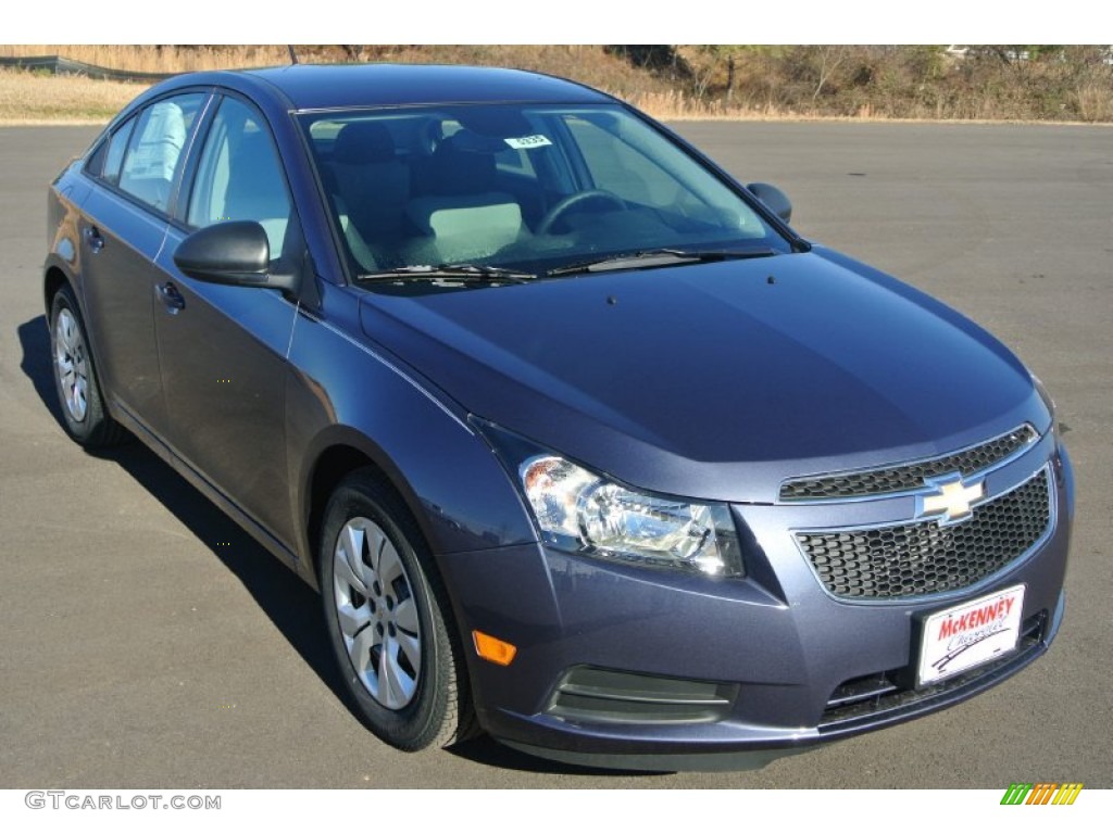 2014 Cruze LS - Atlantis Blue Metallic / Jet Black/Medium Titanium photo #1