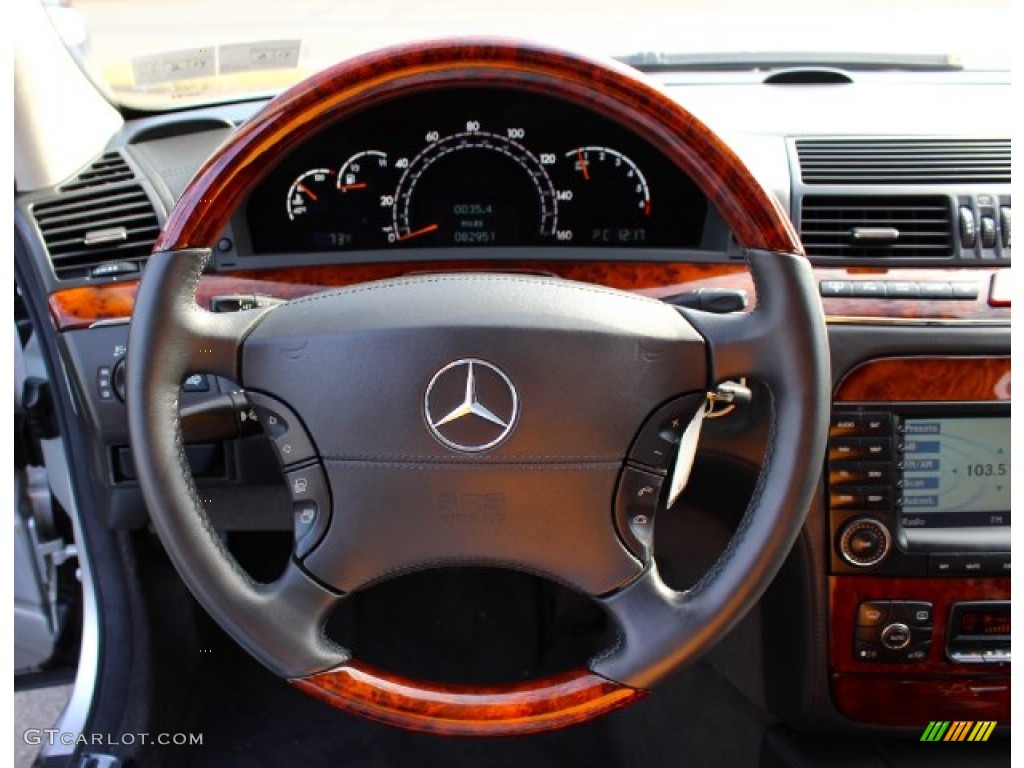 2005 Mercedes-Benz S 600 Sedan Steering Wheel Photos