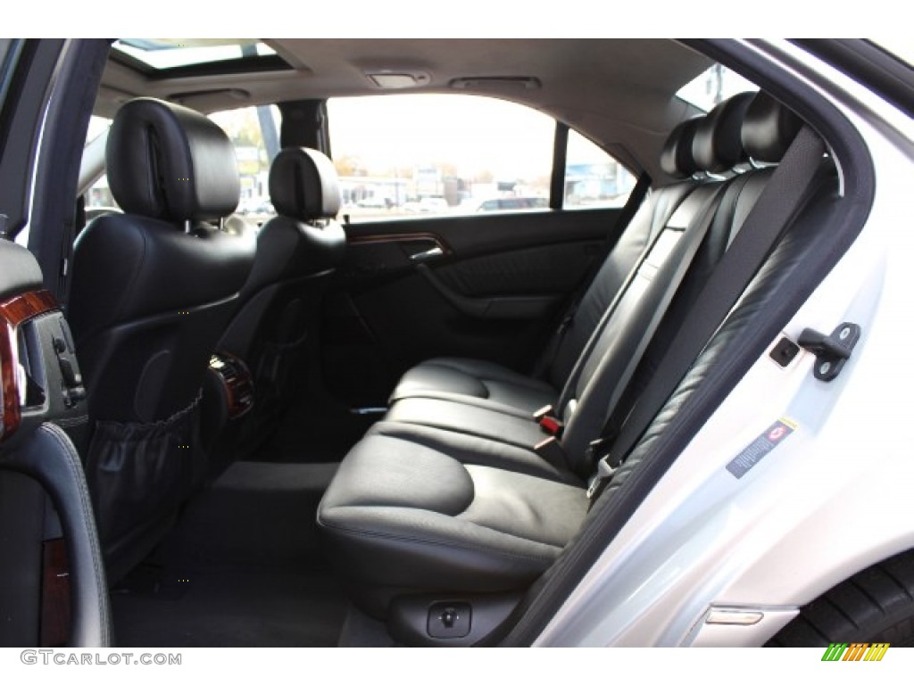 2005 Mercedes-Benz S 600 Sedan Rear Seat Photo #88854827