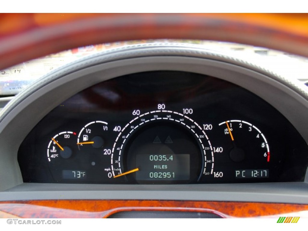 2005 Mercedes-Benz S 600 Sedan Gauges Photos