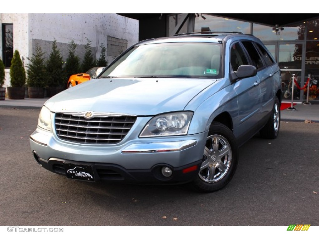 2005 Pacifica Touring AWD - Butane Blue Pearl / Light Taupe photo #3