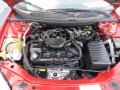 2002 Inferno Red Pearl Dodge Stratus SE Plus Sedan  photo #22