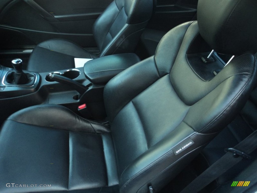 2012 Genesis Coupe 3.8 Track - Karussell White / Black Leather photo #24