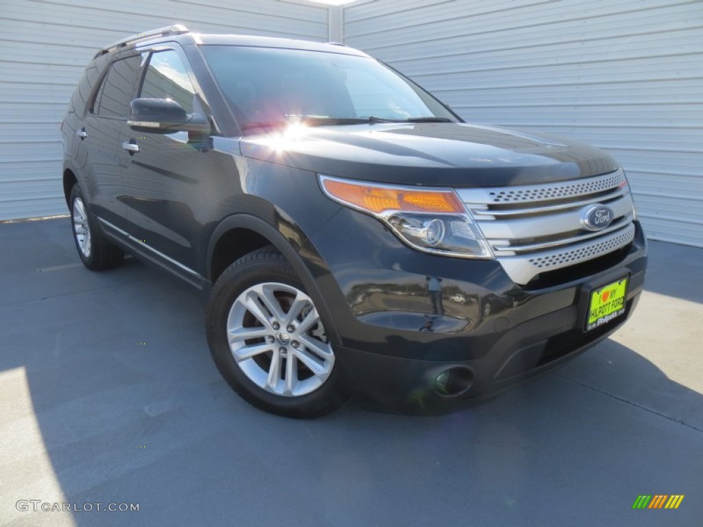 Tuxedo Black Metallic Ford Explorer