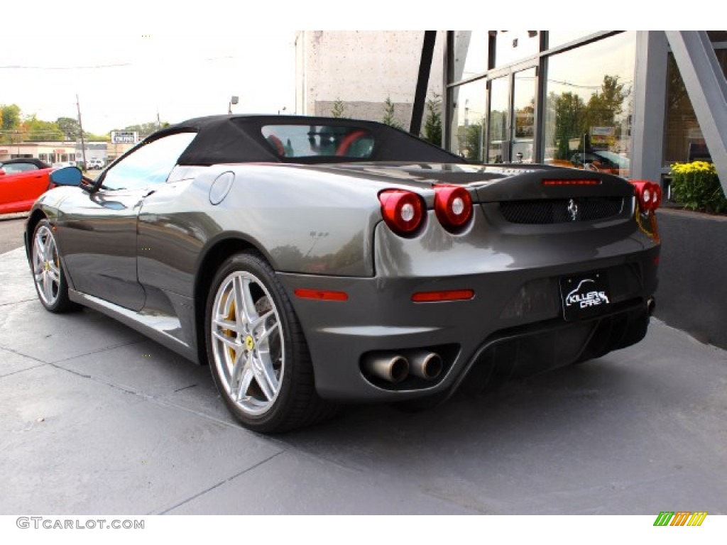 2006 F430 Spider F1 - Grigio Ingrid (Grey) / Rosso (Red) photo #5