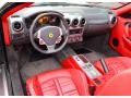Rosso (Red) 2006 Ferrari F430 Spider F1 Interior Color