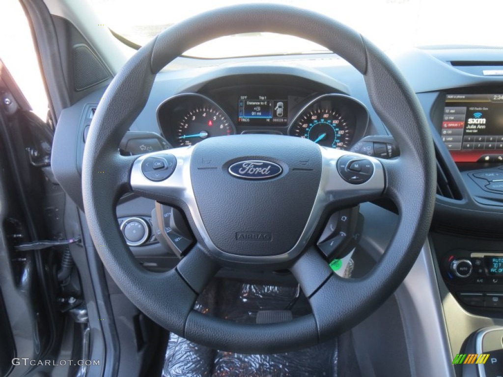 2014 Escape SE 1.6L EcoBoost - Sterling Gray / Charcoal Black photo #33