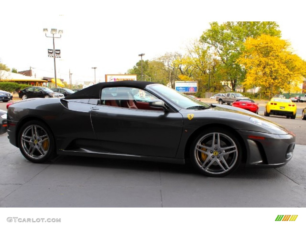 2006 F430 Spider F1 - Grigio Ingrid (Grey) / Rosso (Red) photo #13