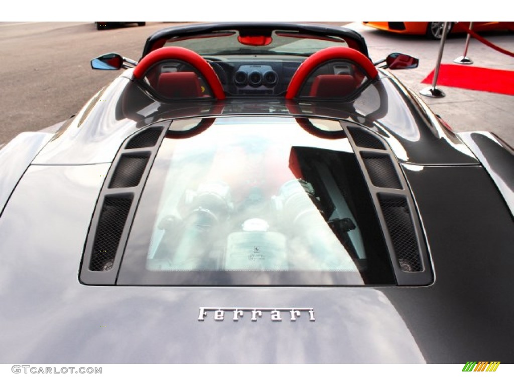 2006 F430 Spider F1 - Grigio Ingrid (Grey) / Rosso (Red) photo #27