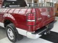 2005 Dark Toreador Red Metallic Ford F150 XLT SuperCrew 4x4  photo #6