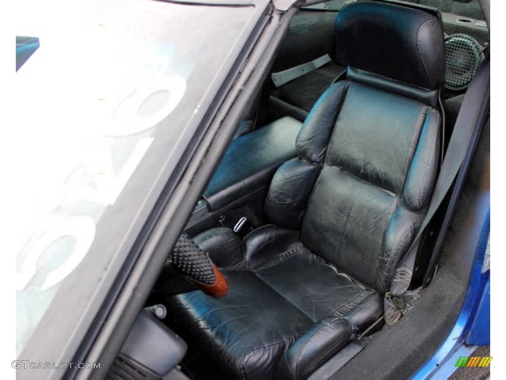1991 Corvette Coupe - Quasar Blue Metallic / Black photo #12