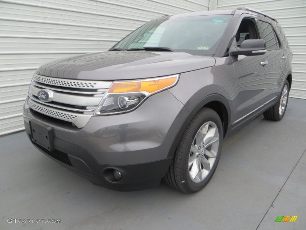 2014 Explorer XLT - Sterling Gray / Charcoal Black photo #7
