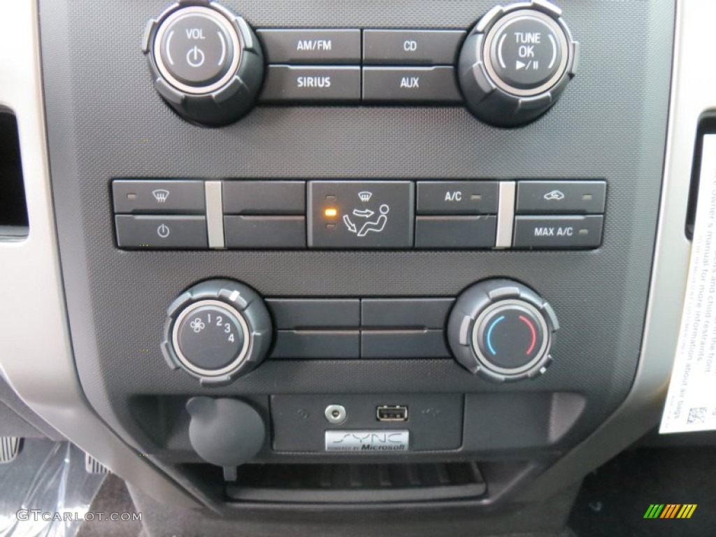 2014 Ford F150 XLT SuperCrew Controls Photo #88860757