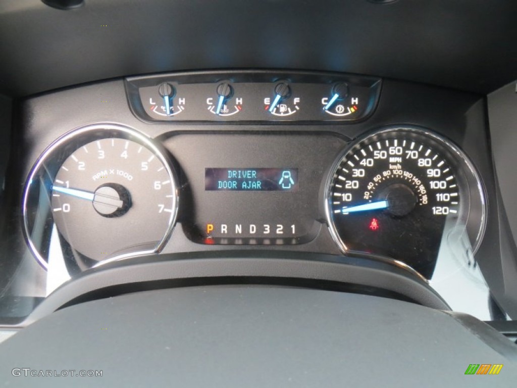 2014 Ford F150 XLT SuperCrew Gauges Photo #88860784