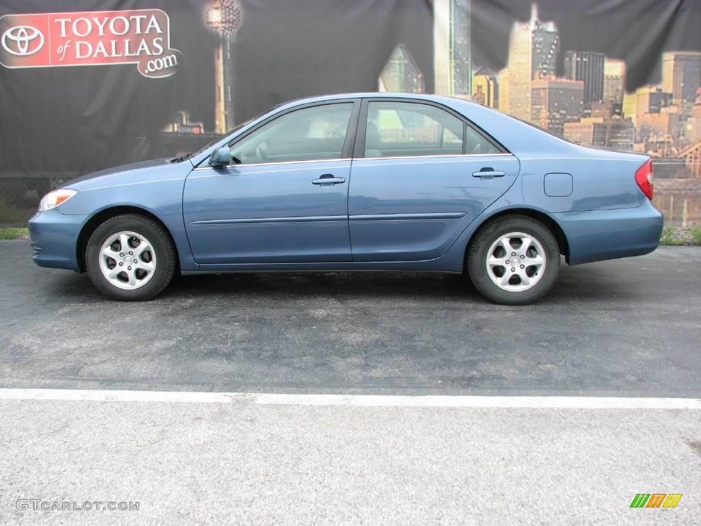 2003 Camry LE - Catalina Blue Metallic / Stone photo #1