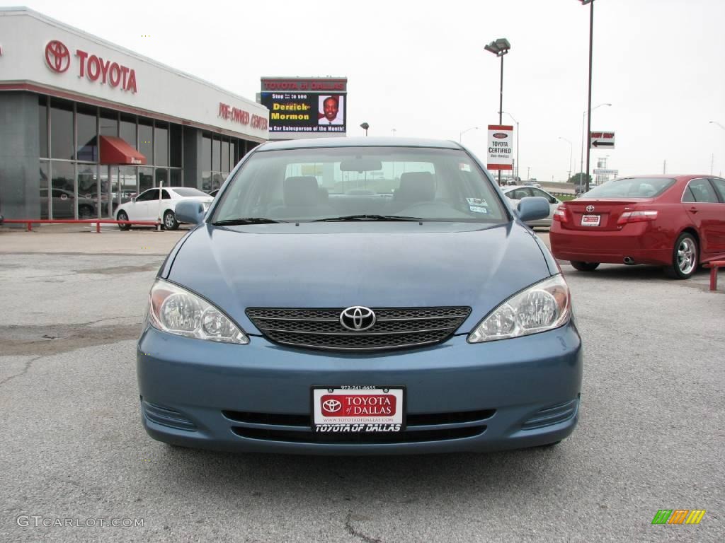 2003 Camry LE - Catalina Blue Metallic / Stone photo #3
