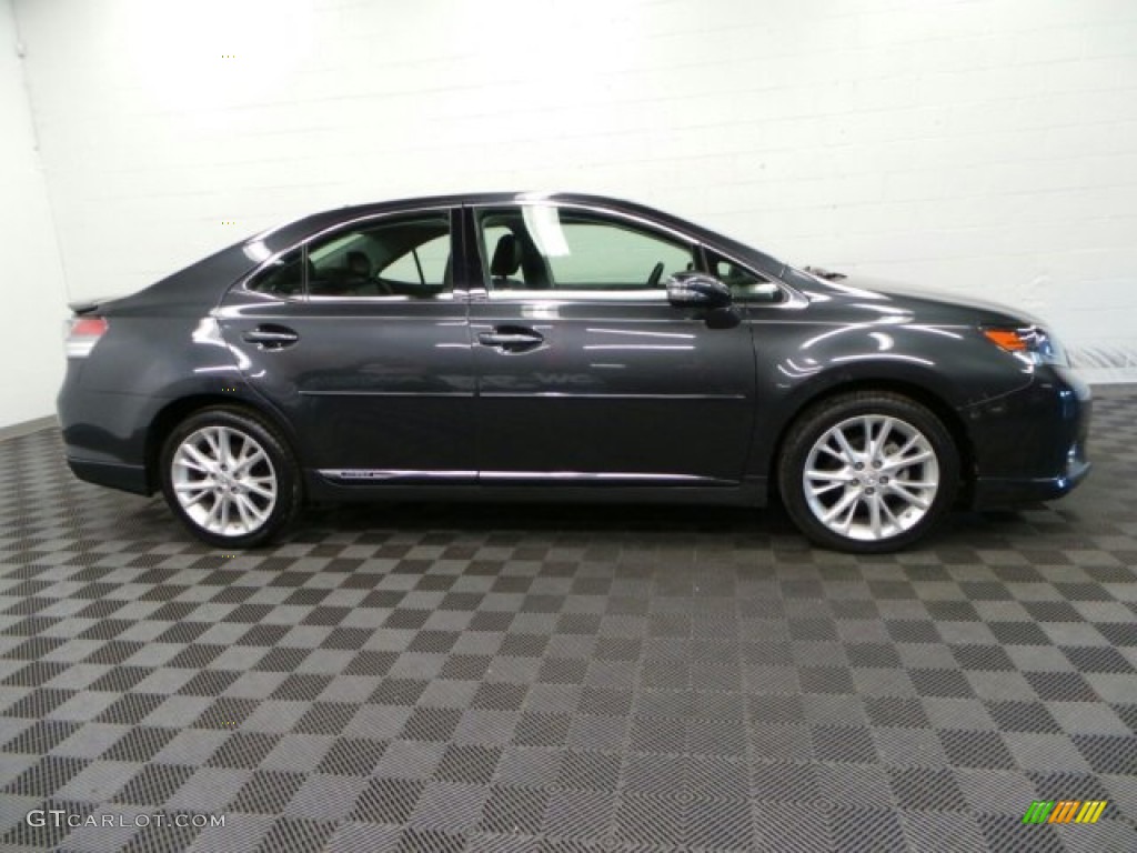 2010 HS 250h Hybrid Premium - Smoky Granite Mica / Black photo #3