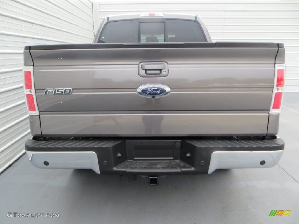 2014 F150 Lariat SuperCrew 4x4 - Sterling Grey / Black photo #5