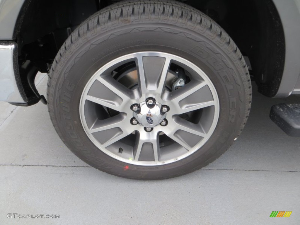 2014 Ford F150 Lariat SuperCrew 4x4 Wheel Photo #88861489