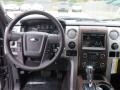 Black 2014 Ford F150 Lariat SuperCrew 4x4 Dashboard