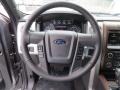 Black 2014 Ford F150 Lariat SuperCrew 4x4 Steering Wheel