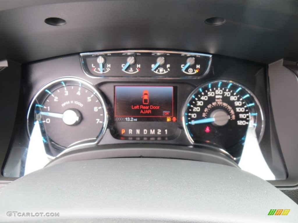 2014 Ford F150 Lariat SuperCrew 4x4 Gauges Photo #88861816