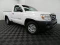 2010 Super White Toyota Tacoma Regular Cab  photo #1