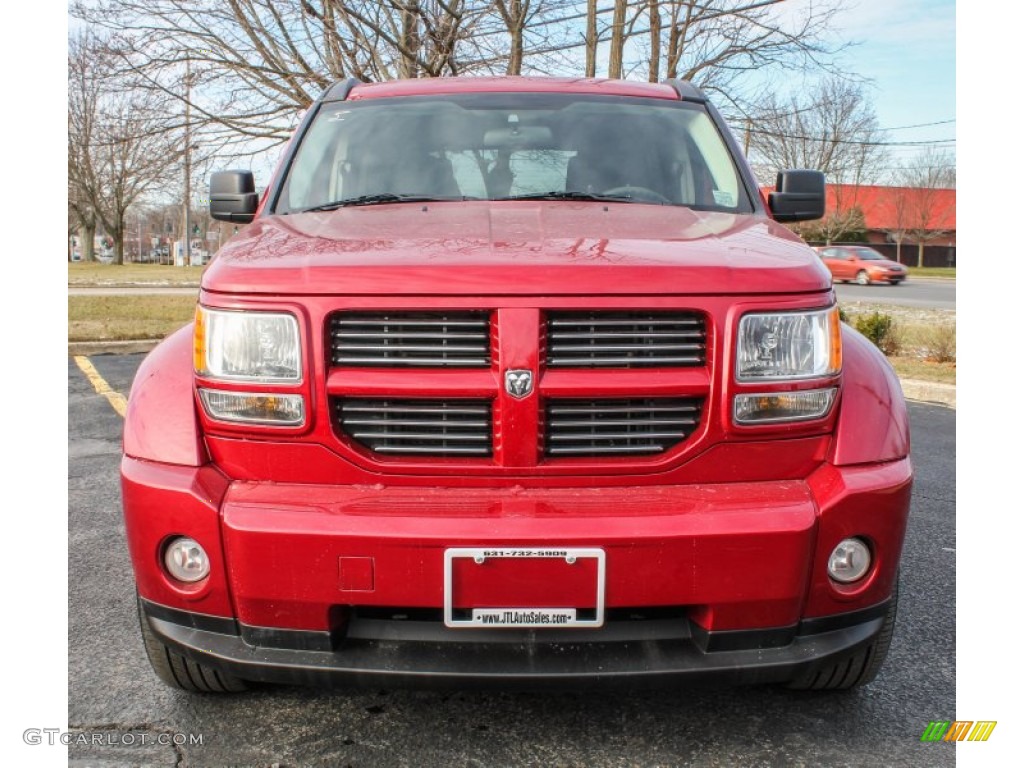2010 Nitro Heat 4x4 - Inferno Red Crystal Pearl / Dark Slate Gray/Light Slate Gray photo #2