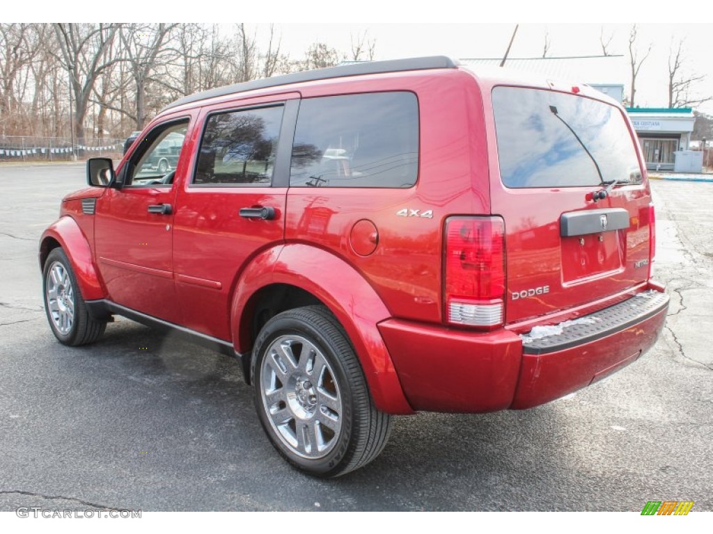 2010 Nitro Heat 4x4 - Inferno Red Crystal Pearl / Dark Slate Gray/Light Slate Gray photo #4