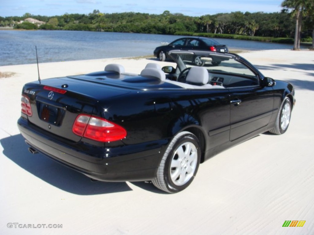 Black 2001 Mercedes-Benz CLK 320 Cabriolet Exterior Photo #88863097