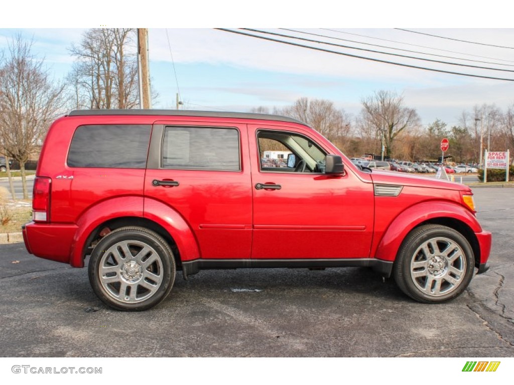2010 Nitro Heat 4x4 - Inferno Red Crystal Pearl / Dark Slate Gray/Light Slate Gray photo #7