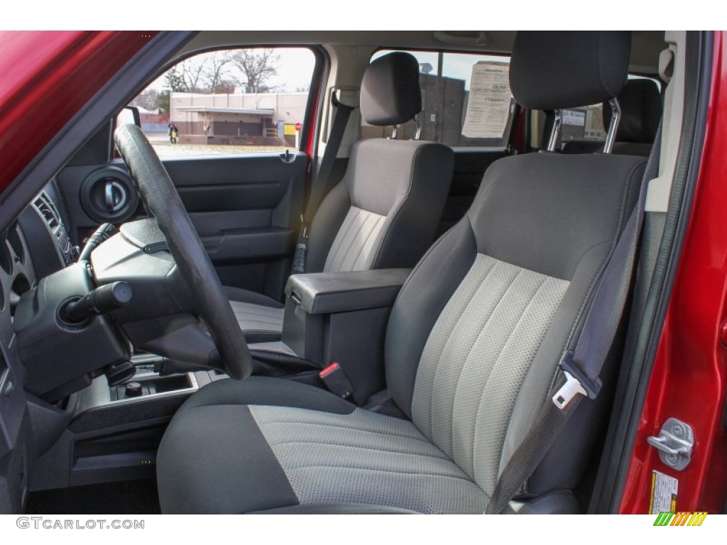 2010 Nitro Heat 4x4 - Inferno Red Crystal Pearl / Dark Slate Gray/Light Slate Gray photo #12