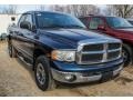 2003 Patriot Blue Pearl Dodge Ram 1500 ST Quad Cab 4x4  photo #2