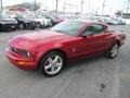 Dark Candy Apple Red - Mustang V6 Deluxe Coupe Photo No. 3