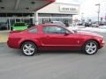 Dark Candy Apple Red - Mustang V6 Deluxe Coupe Photo No. 8