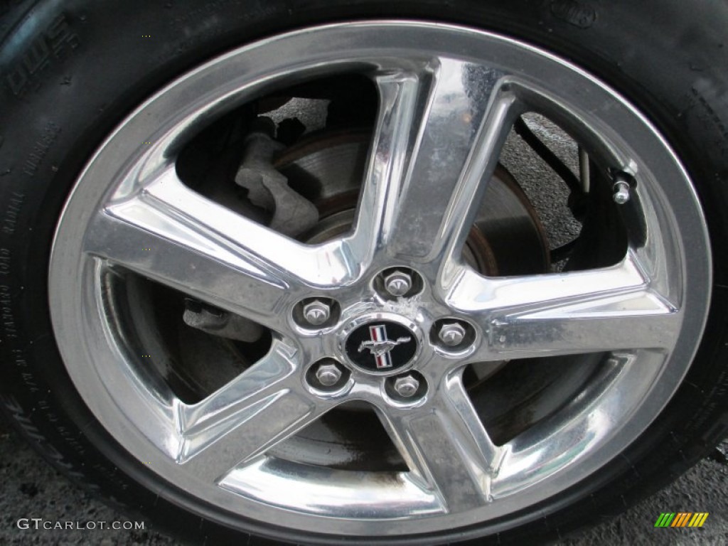 2008 Mustang V6 Deluxe Coupe - Dark Candy Apple Red / Light Graphite photo #27
