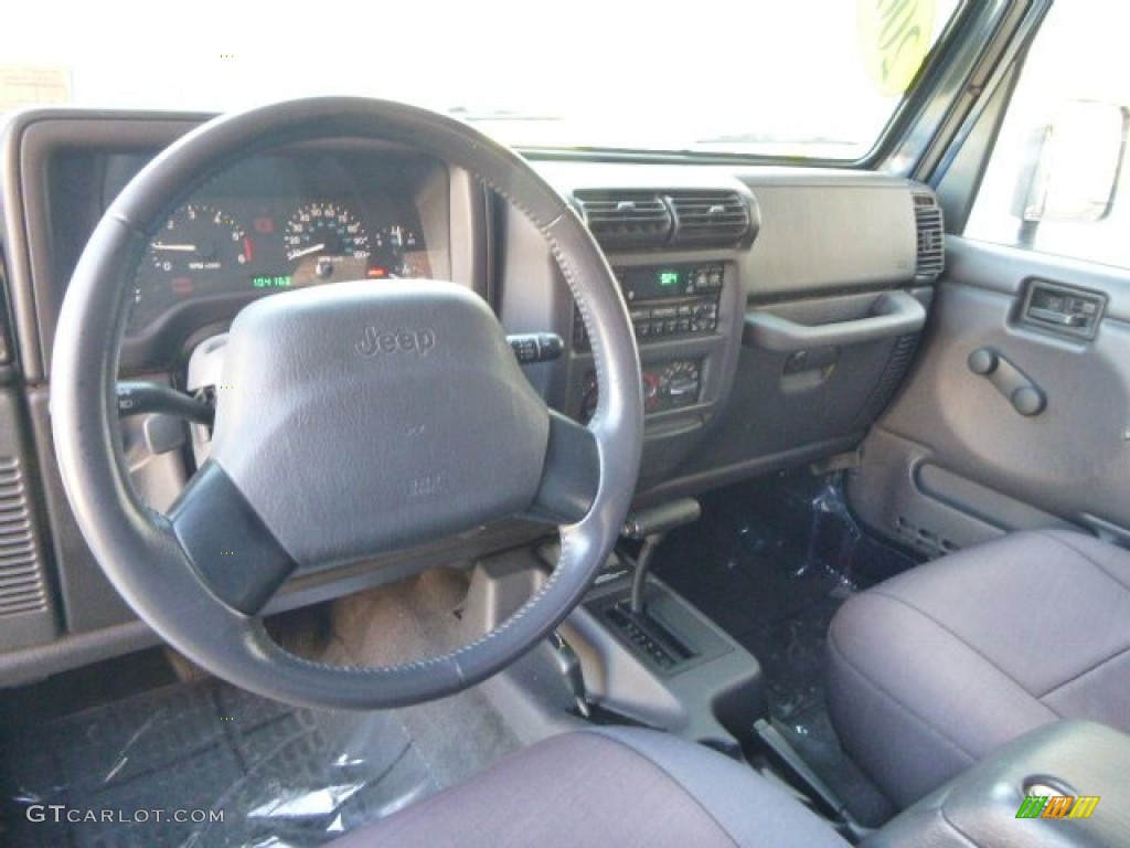 2000 Wrangler Sport 4x4 - Patriot Blue Pearl / Agate photo #15