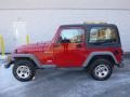 Flame Red - Wrangler SE 4x4 Photo No. 2