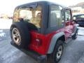 2000 Flame Red Jeep Wrangler SE 4x4  photo #5
