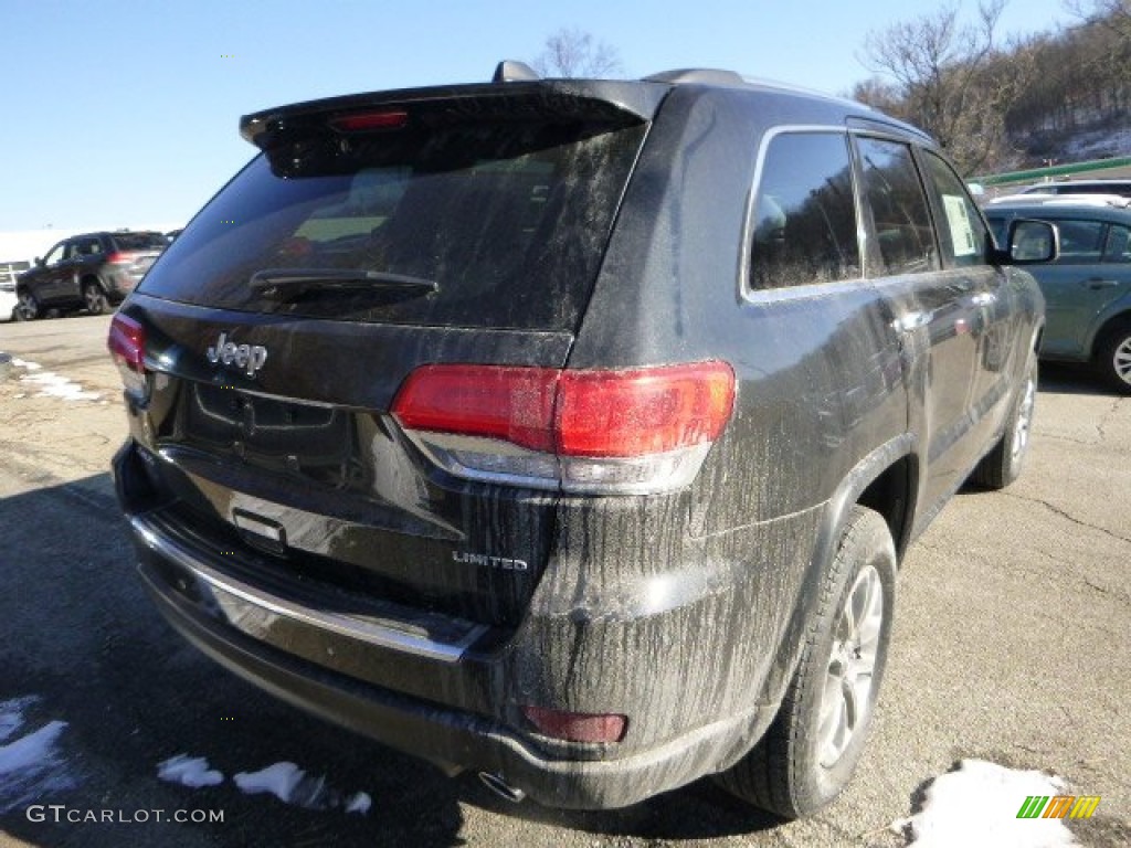 2014 Grand Cherokee Limited 4x4 - Brilliant Black Crystal Pearl / New Zealand Black/Light Frost photo #5