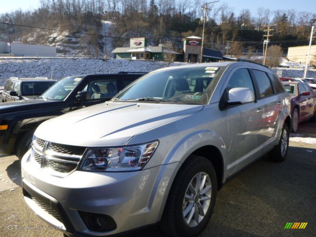 Bright Silver Metallic Dodge Journey