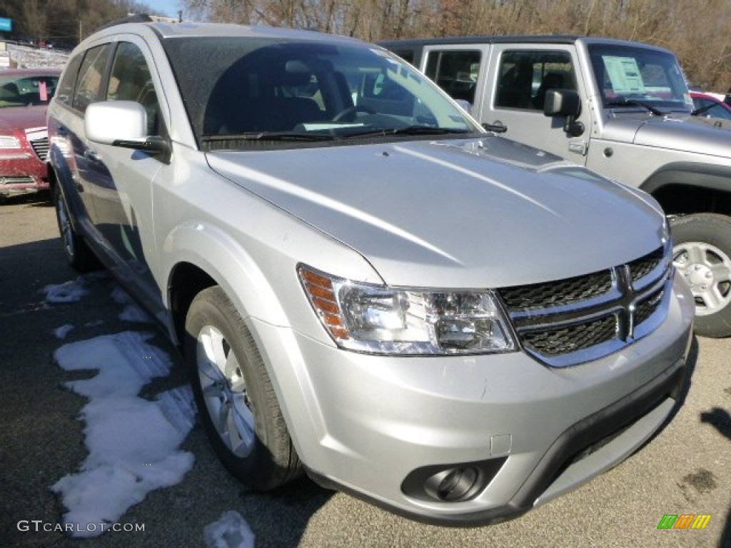 2014 Journey SXT AWD - Bright Silver Metallic / Black photo #4